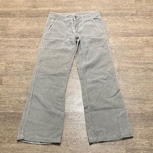 Patagonia Light Gray Corduroy Pants